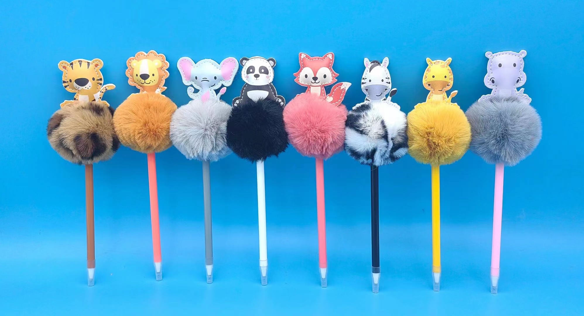 ANIMAL POMPOM PEN