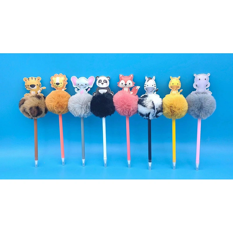 ANIMAL POMPOM PEN